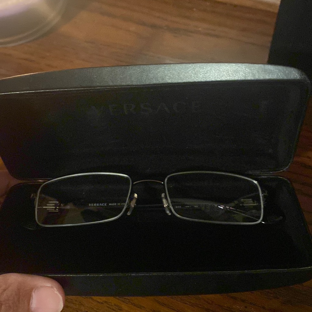 Versace Prescription Eyeglasses ( Can Change Out Lenses Of Course) Like New!